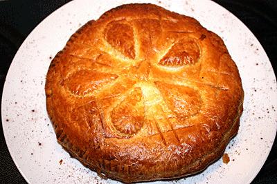 recette Galette des rois au chocolat