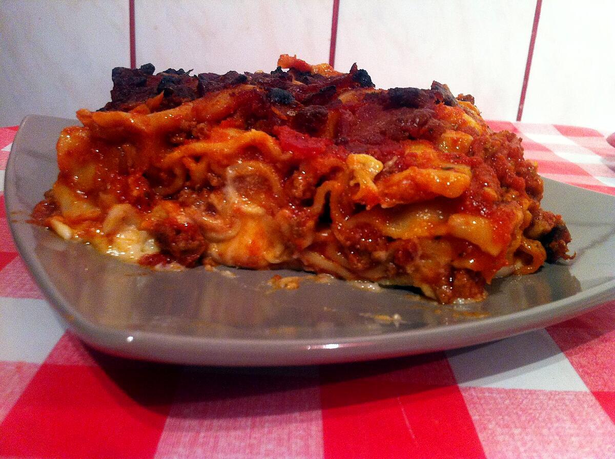 recette LASAGNES