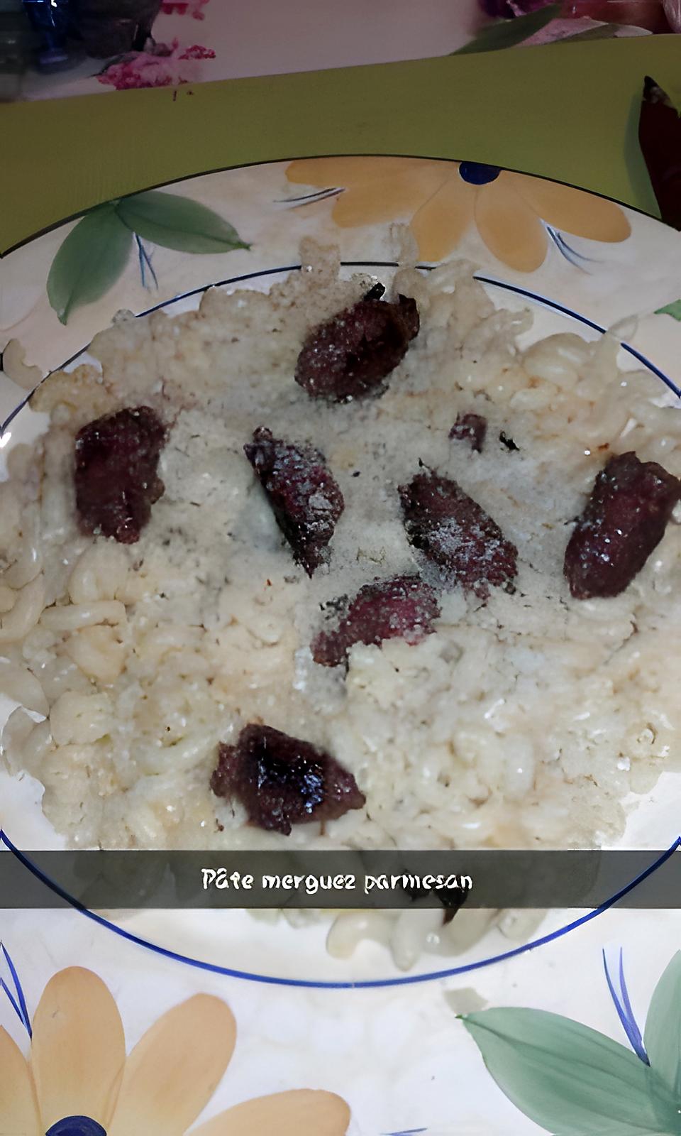 recette Coquilletes au merguez