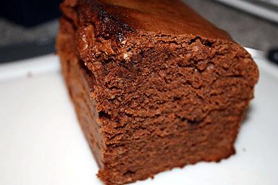 recette Cake au chocolat (sans gluten)