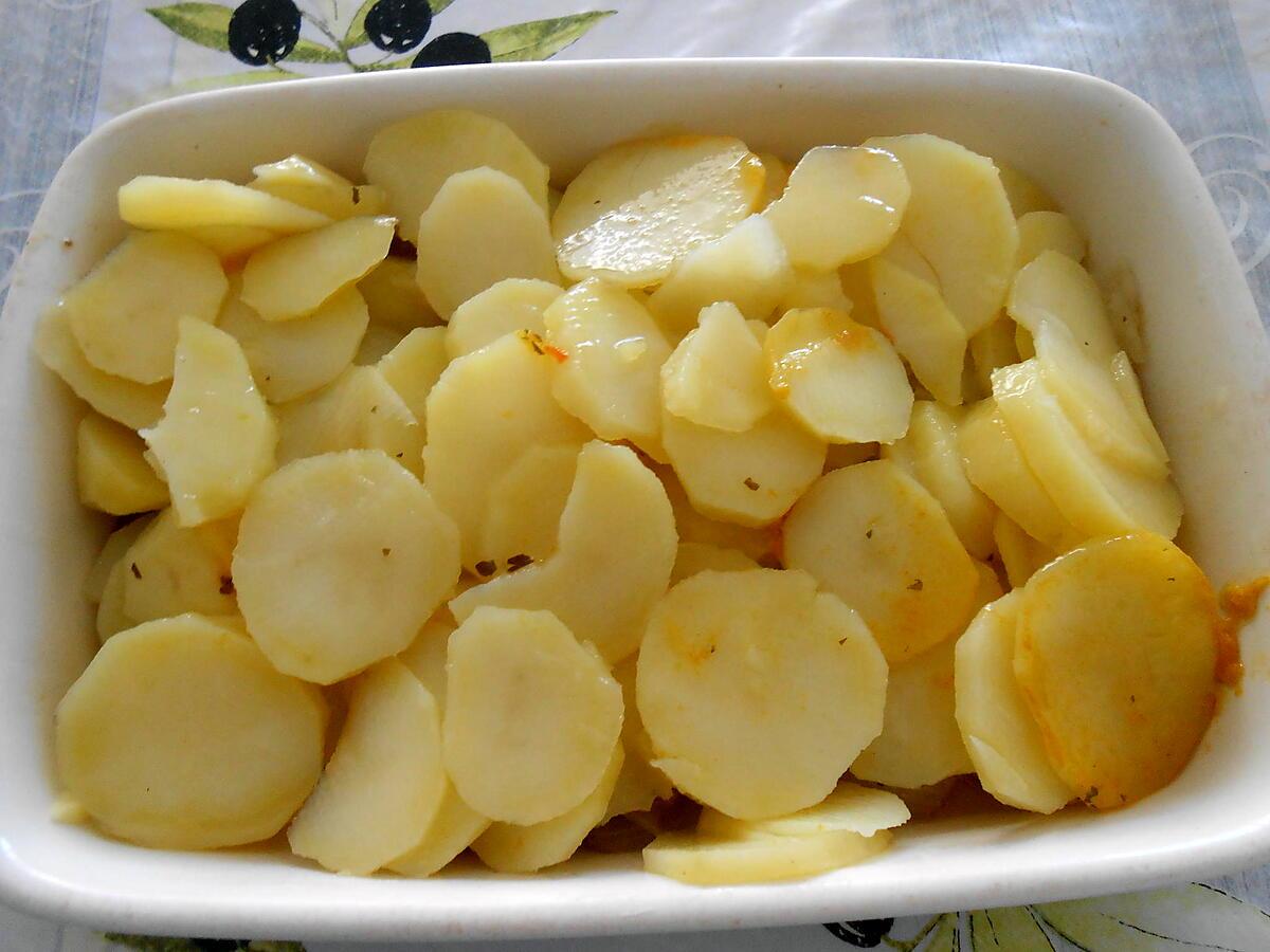 recette GRATIN DE POMMES DE TERRE OIGNONS