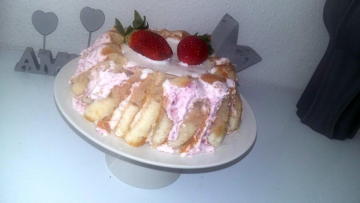 recette Charlotte aux fraises mascarpone