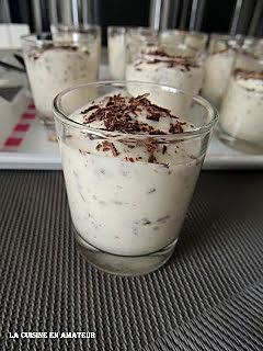 recette Mousse stracciattella