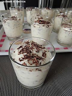 recette Mousse stracciattella