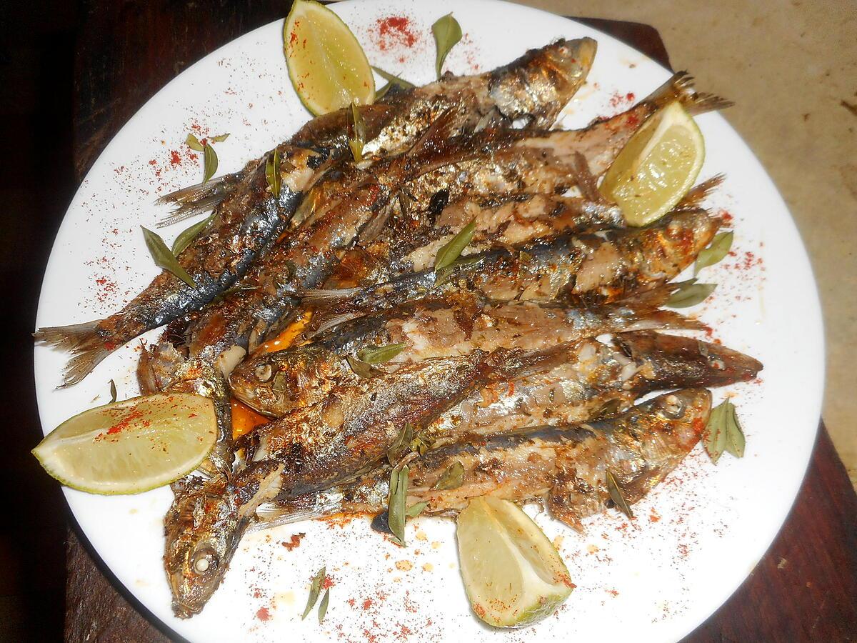 recette Sardines poelées a la myrte