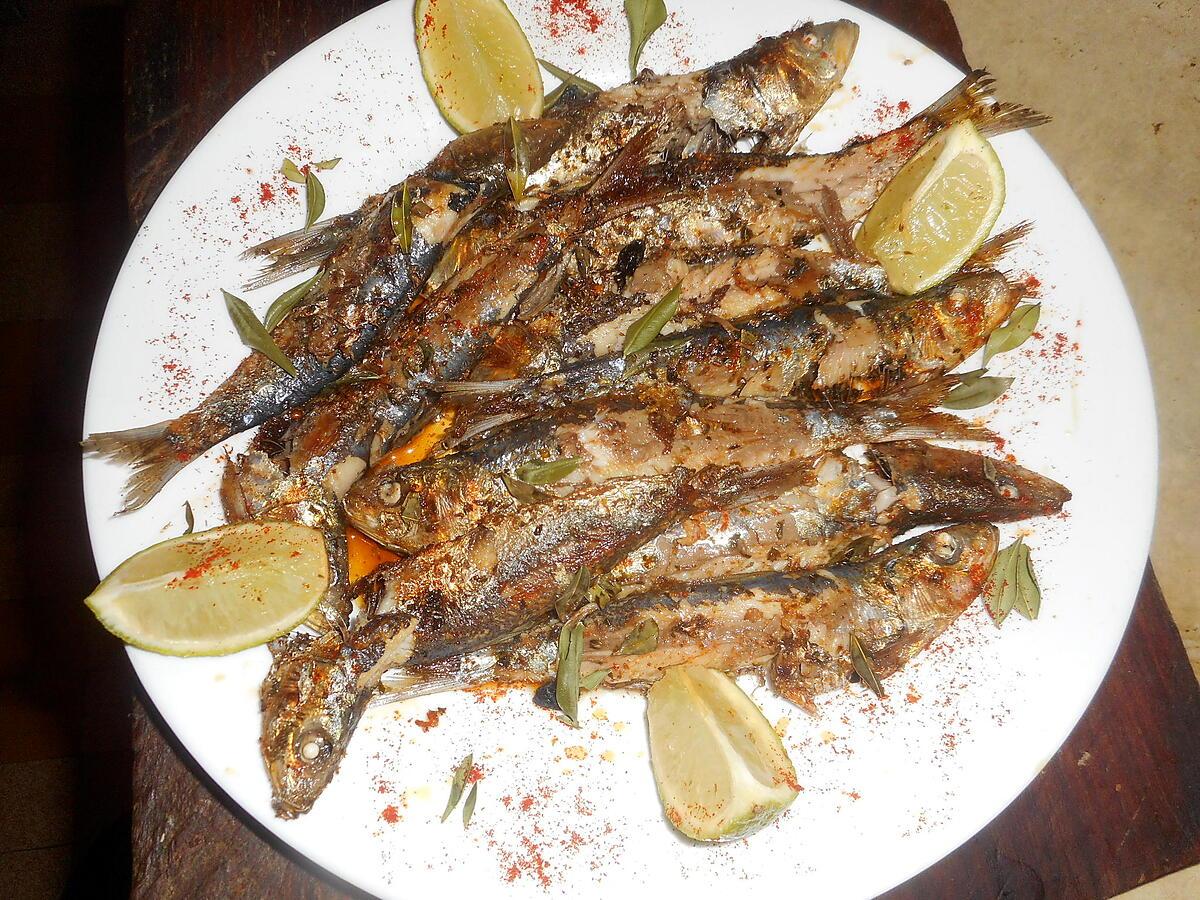 recette Sardines poelées a la myrte