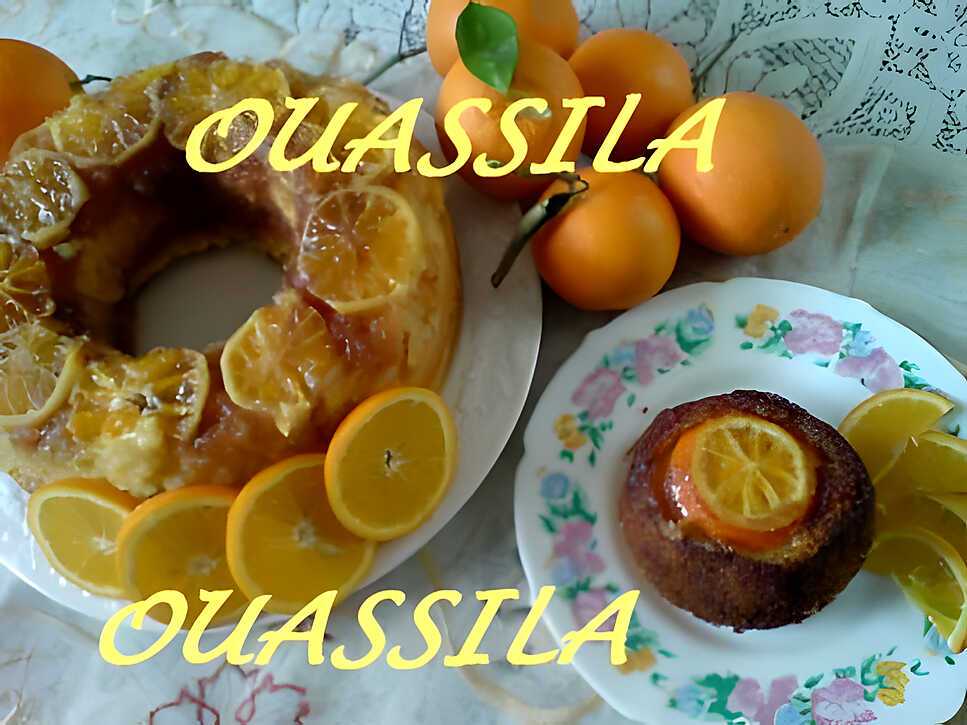 recette Gâteau à l'orange caramelisé