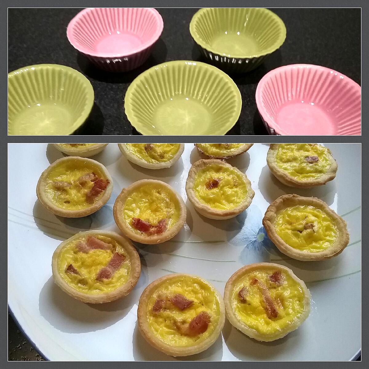 recette mini-quiche apero