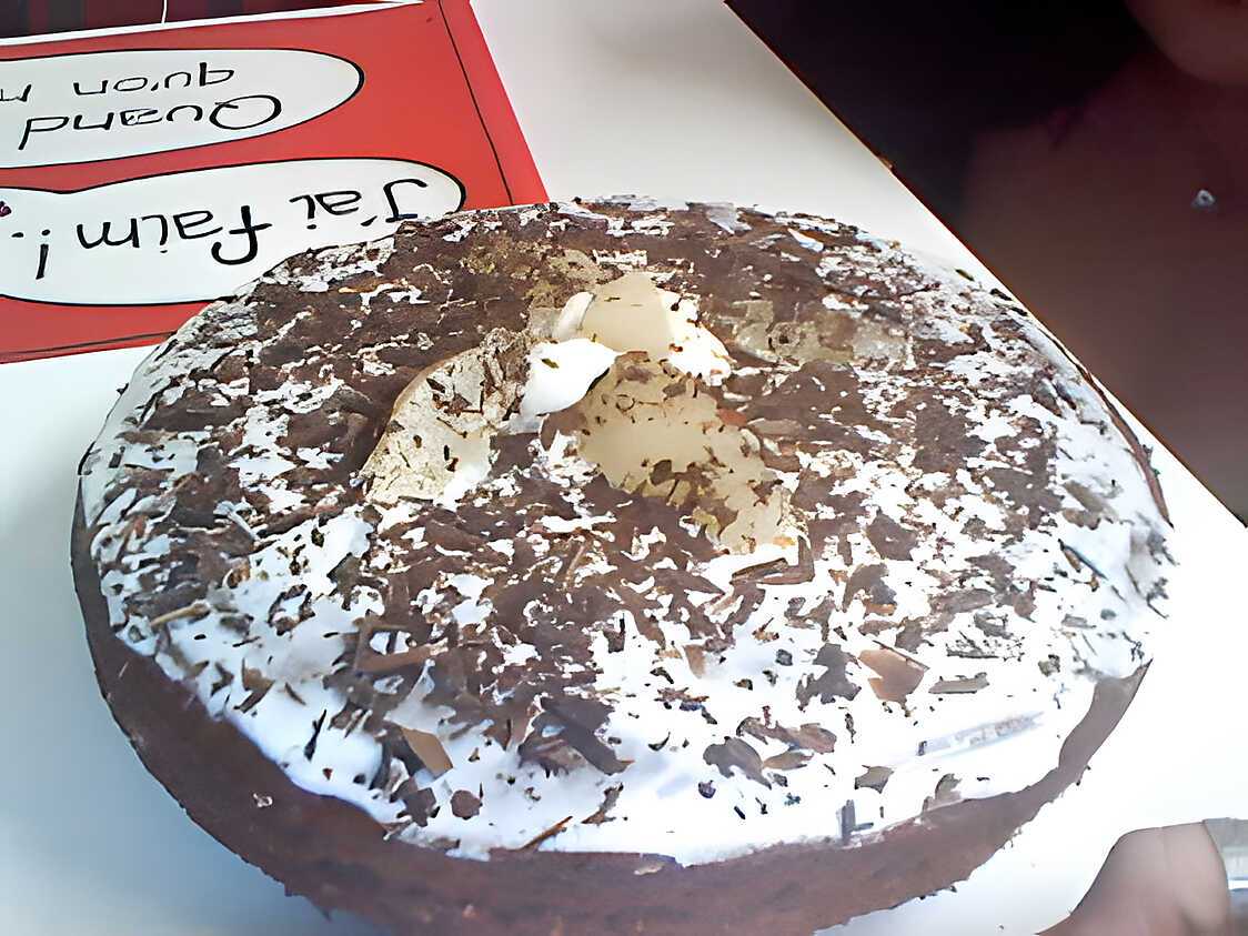 Gateau choco-poire