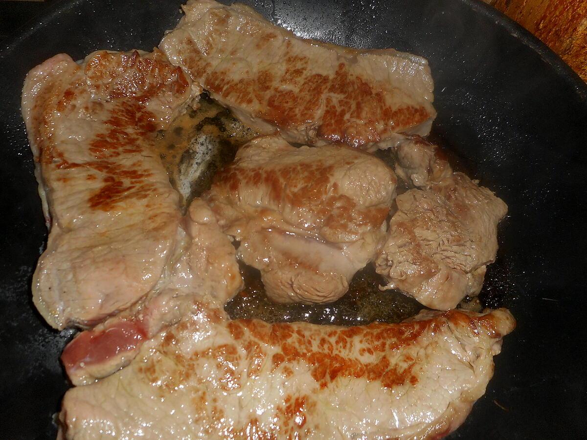 recette Faux filet de veau a la tomme de savoie