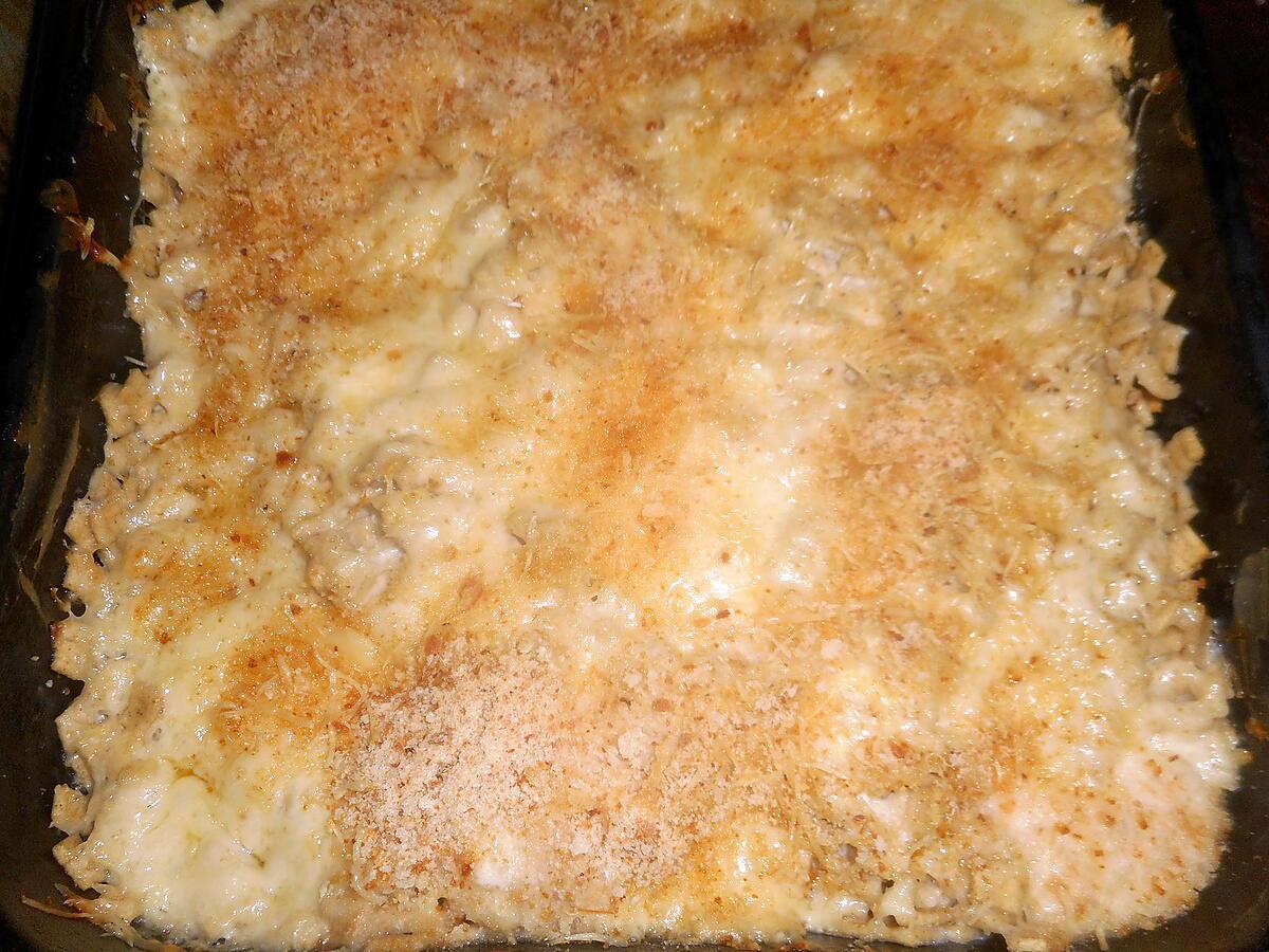 recette Gratin de crozets