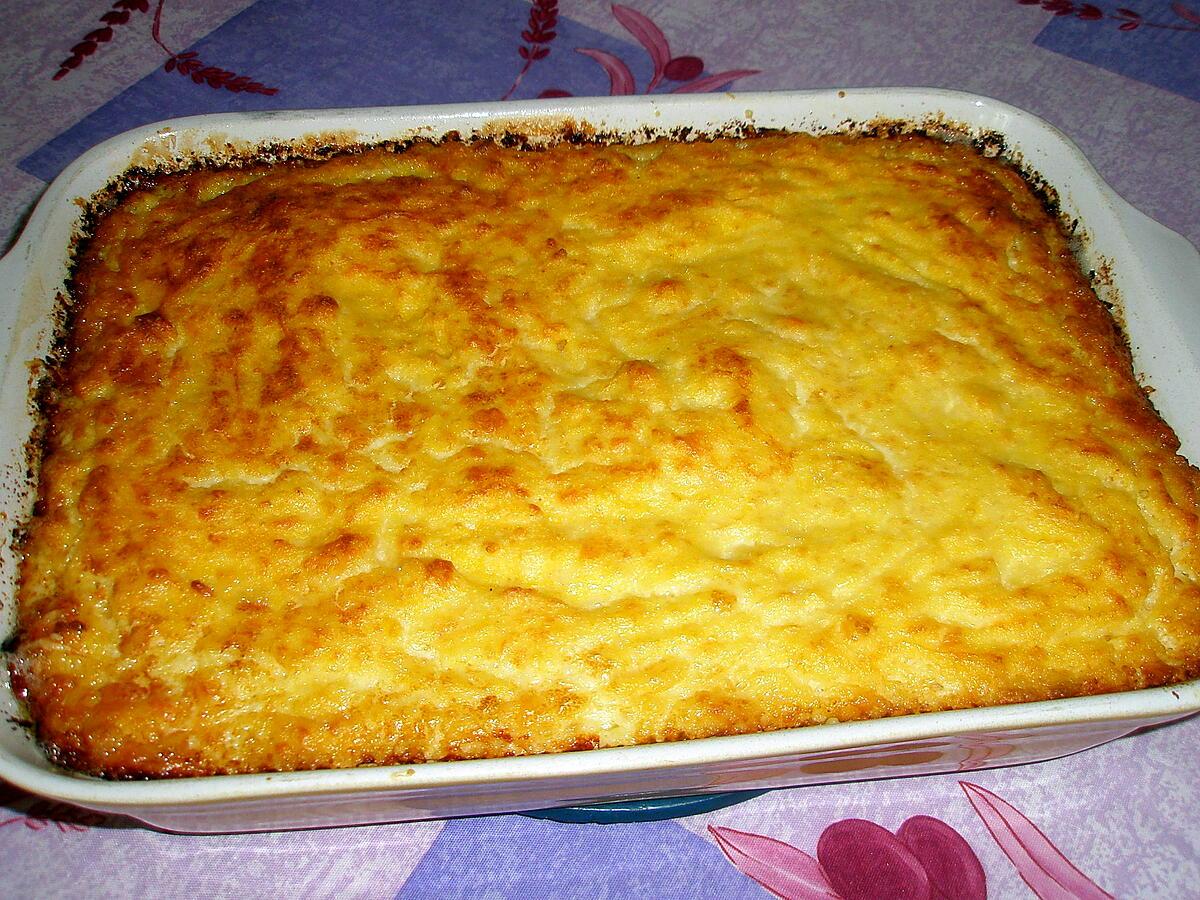 recette Gratin de polenta aux fromages