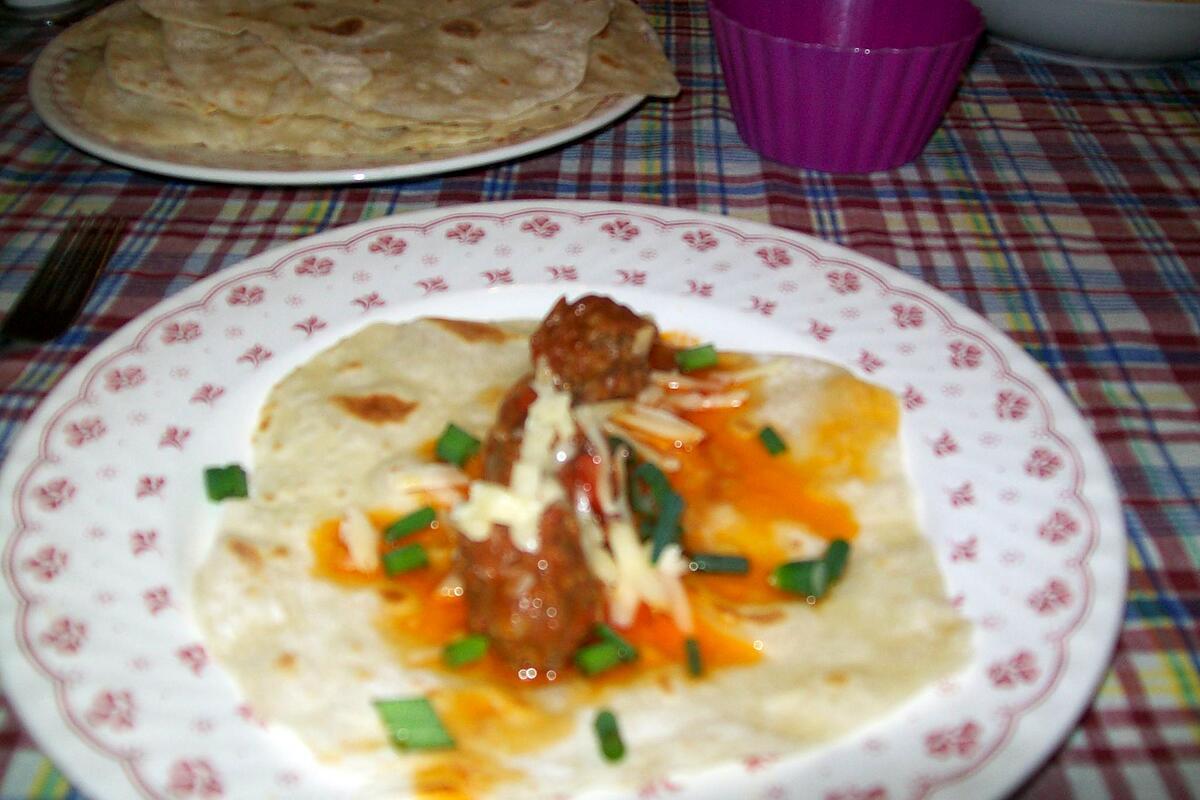 recette Boulettes à la mexicaine