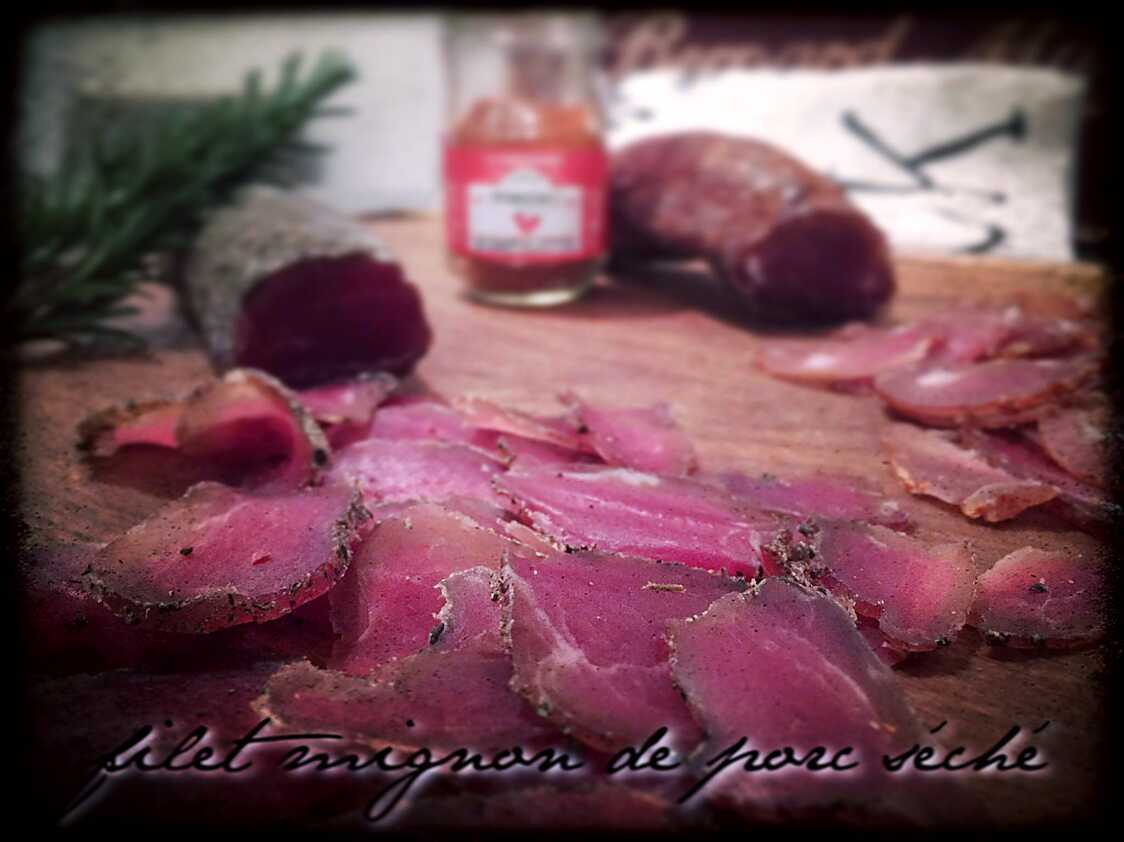 Recette de Filet mignon séché par Milou en cuisine