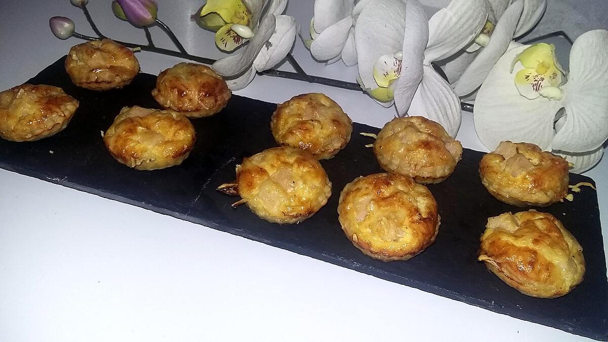 recette Minis quiches apéritive