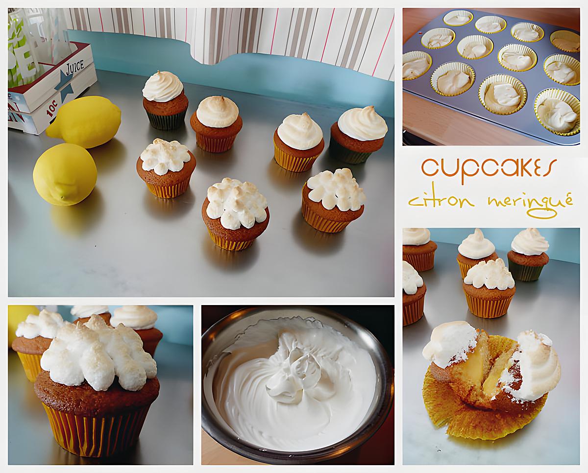 recette Cupcakes citron meringué