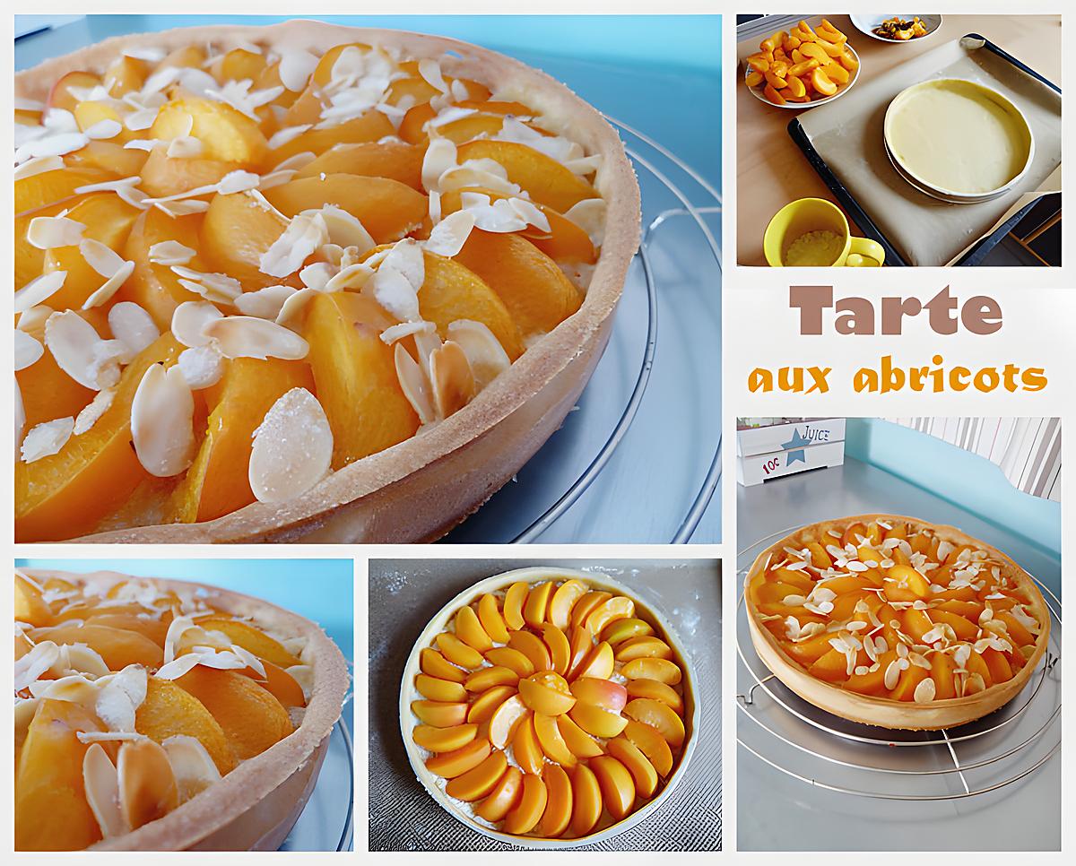 recette Tarte aux abricots