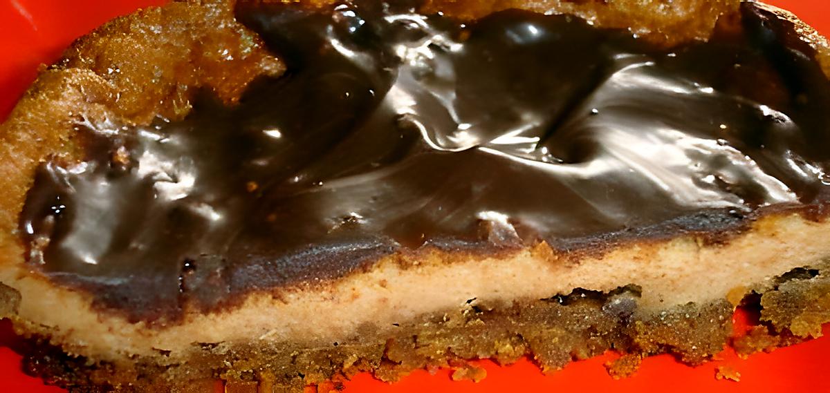 recette CHEESE CAKE MASCARPONE AU DAIMS CHOCOLAT