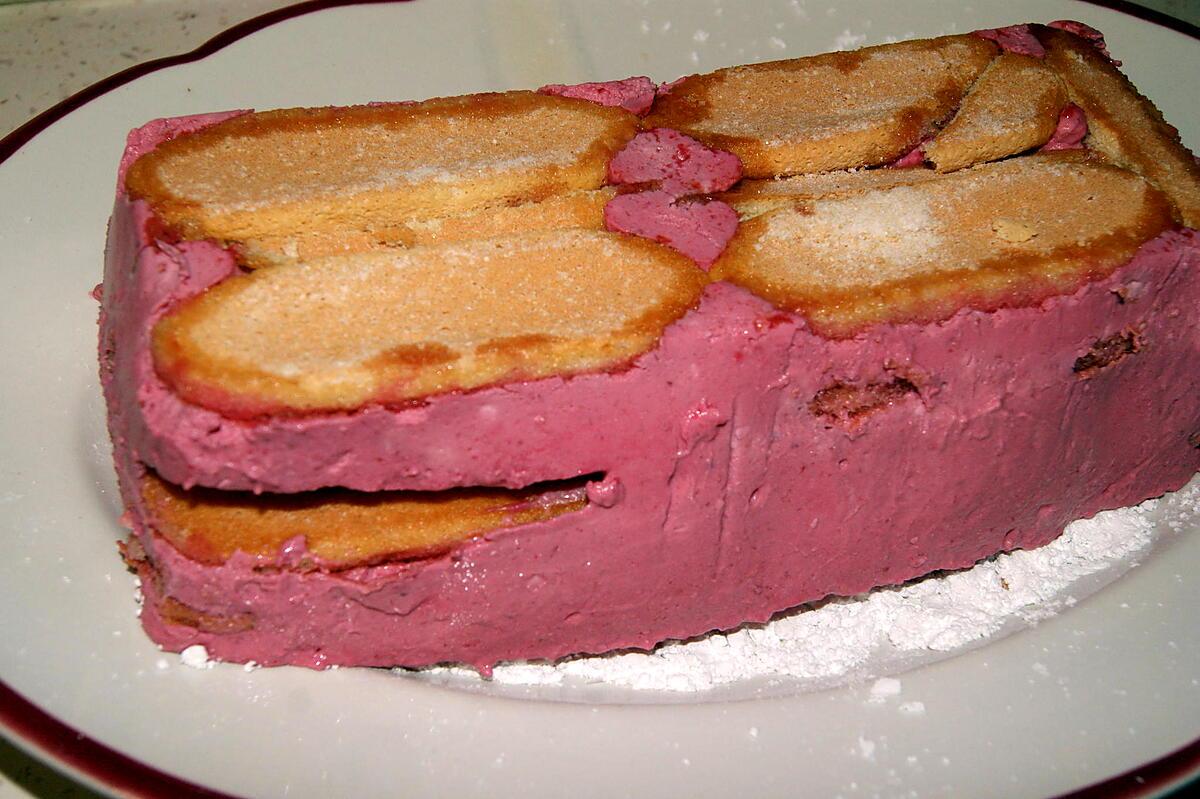 recette Gâteau à la crème de framboises