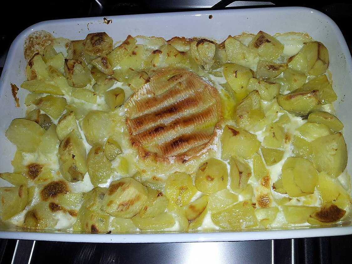 Recette de Fondu de camembert aux pommes de terre