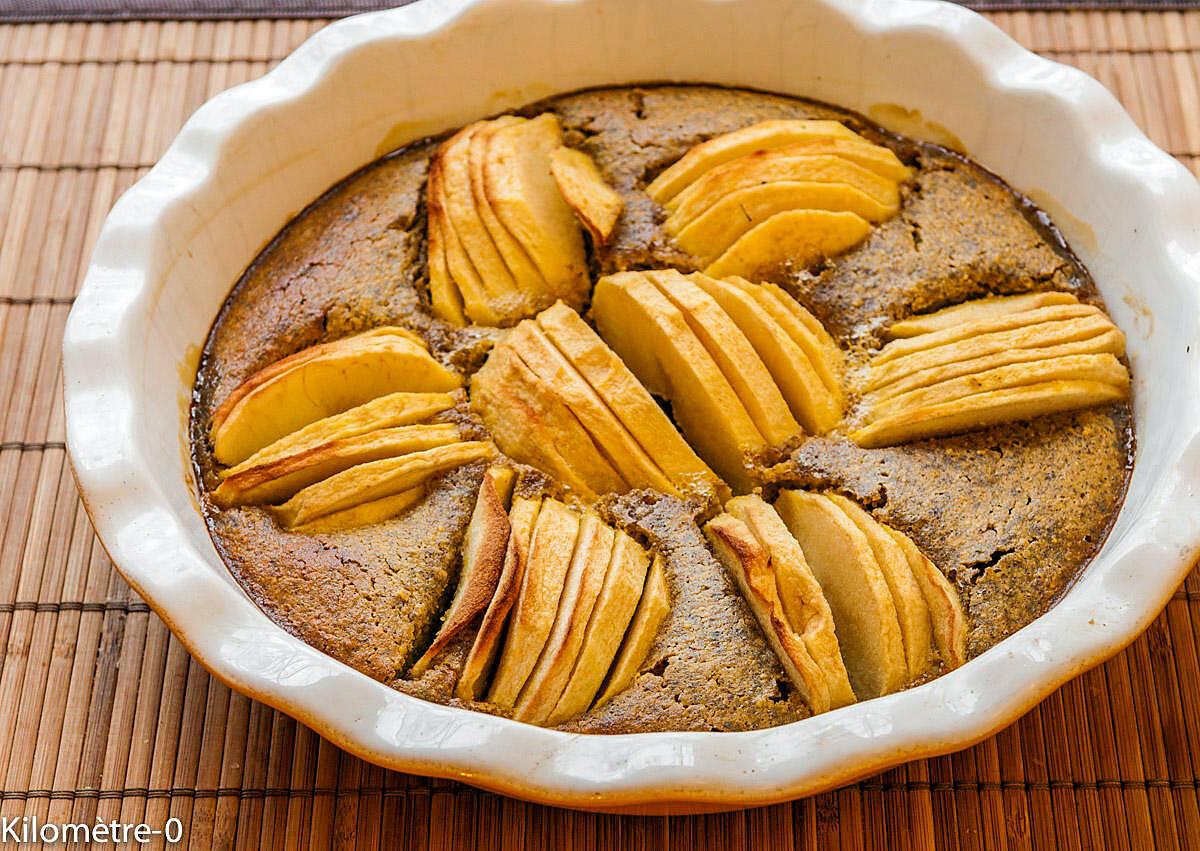 recette Gâteau aux pommes et noisettes