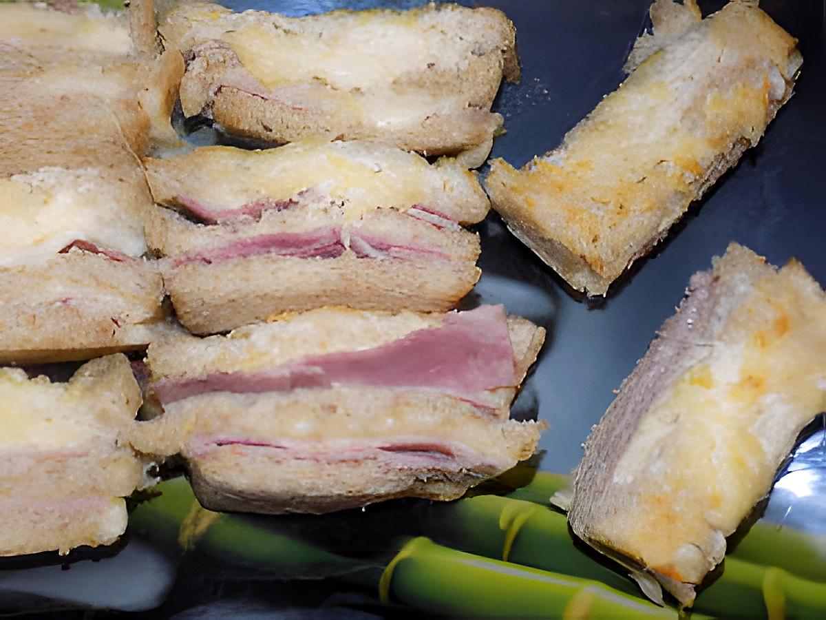 recette Croque-cake raclette