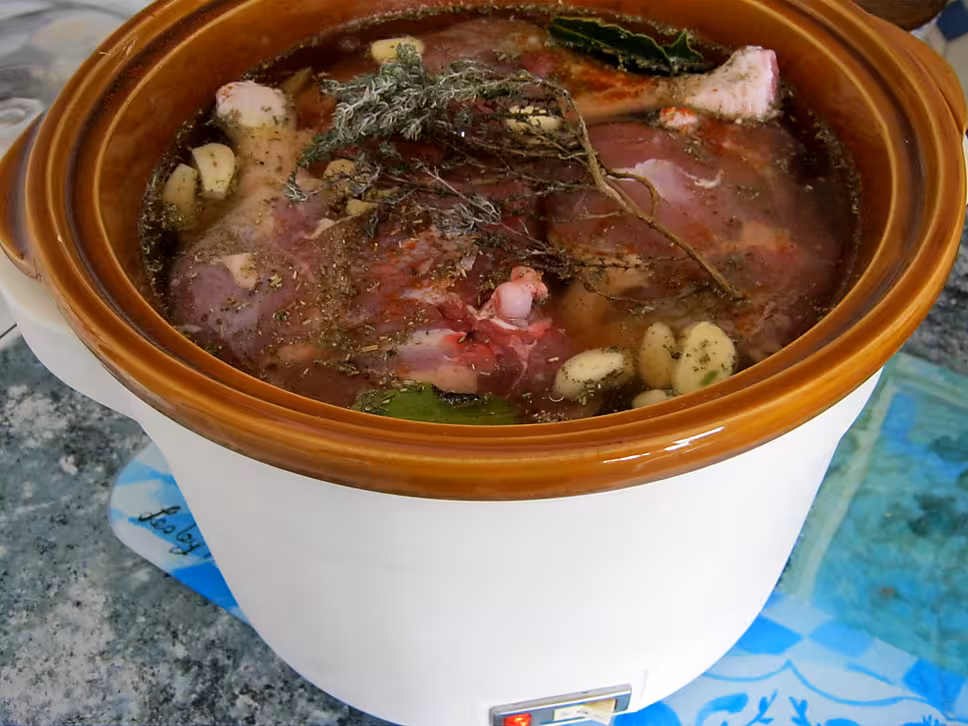 recette cuisses de canard a la mijoteuse