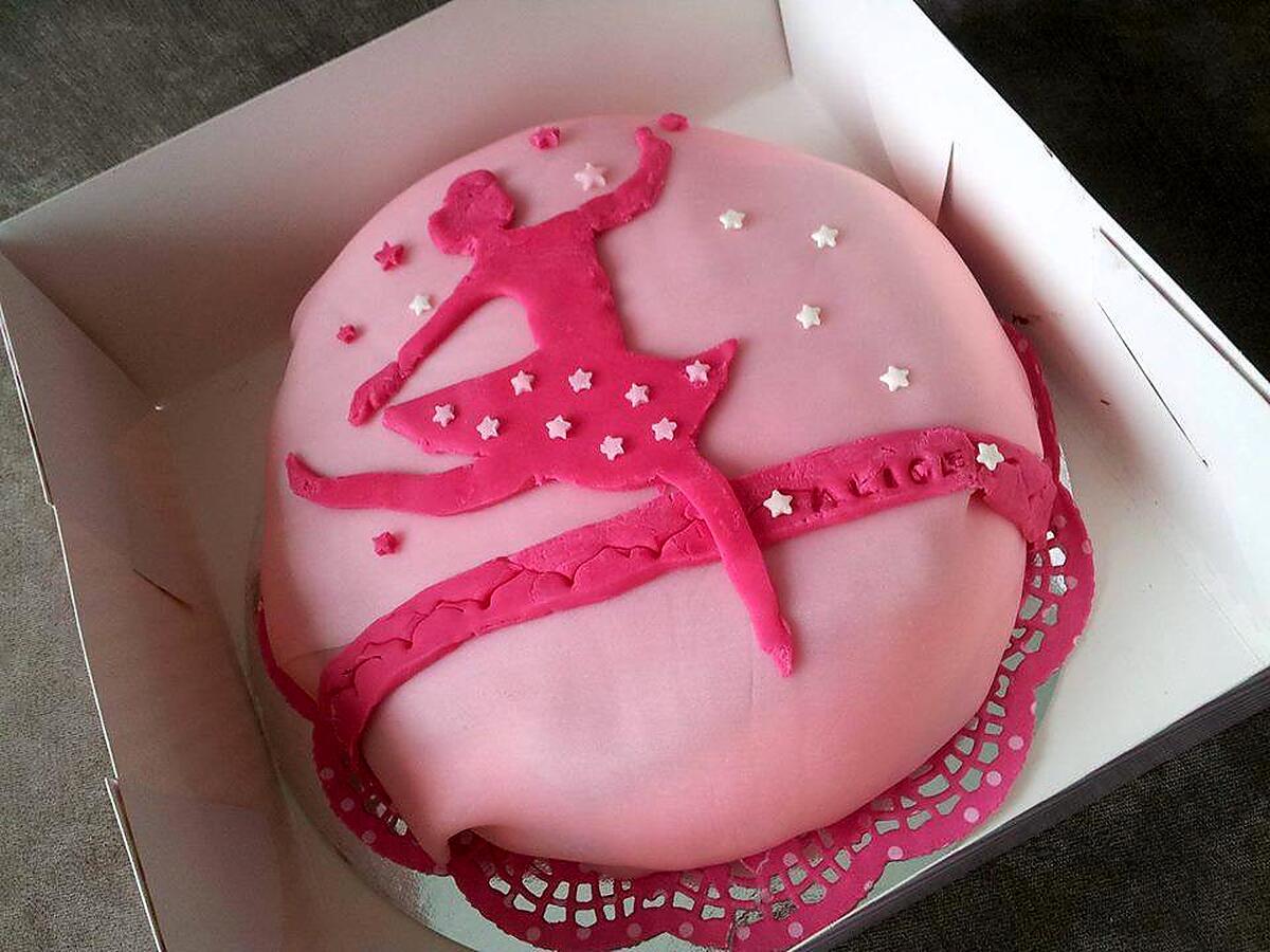 recette Gâteau D'Anniversaire Danseuse étoile