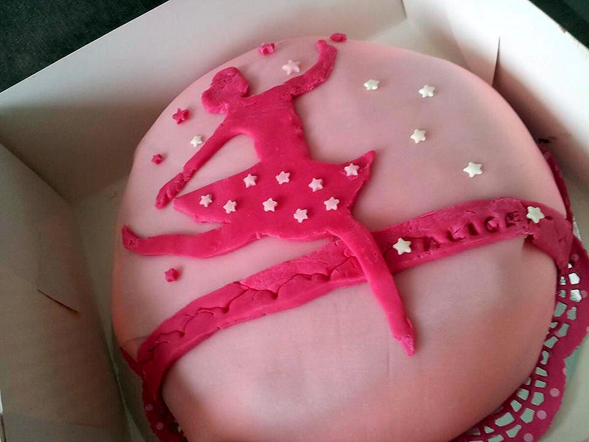 recette Gâteau D'Anniversaire Danseuse étoile