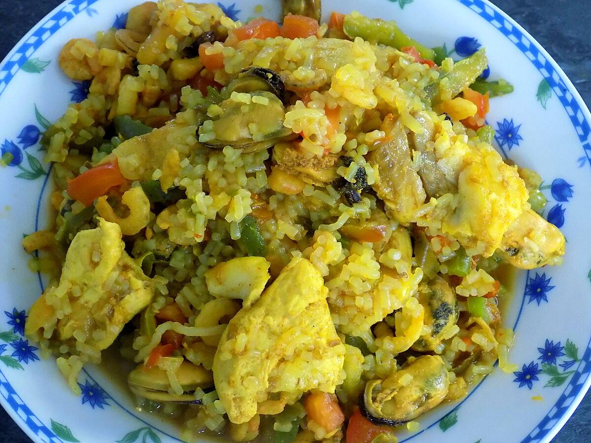 recette Paella dukan