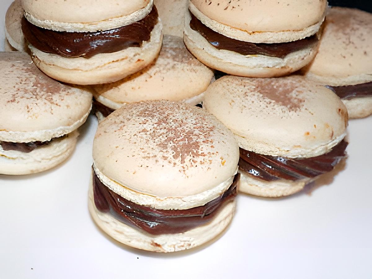 recette Macarons au nutella