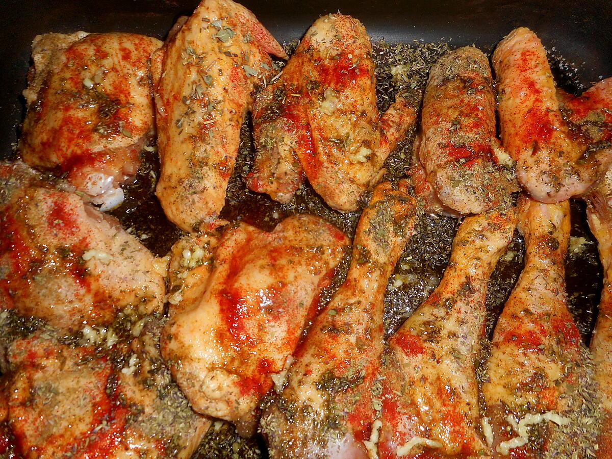 recette Mixed grill de poulet