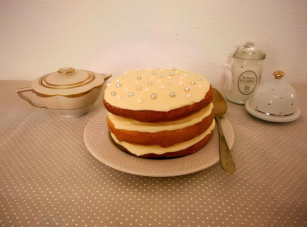 recette Naked cake au Golden Syrup