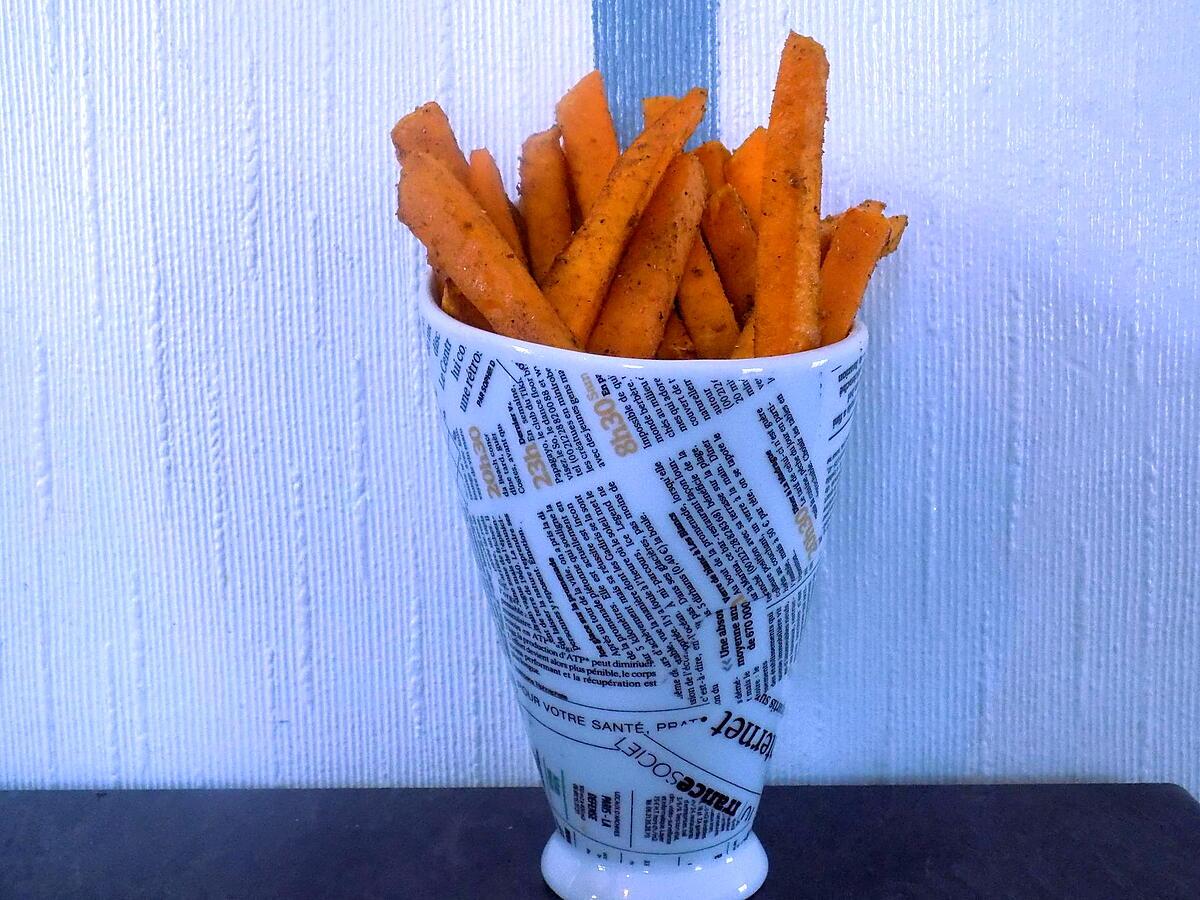 recette Frites de courge butternut au four (compatible dukan)