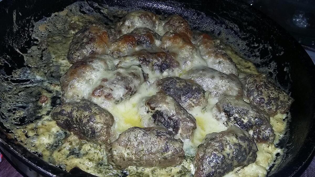 recette Minis saucisses de viande haché gratinés