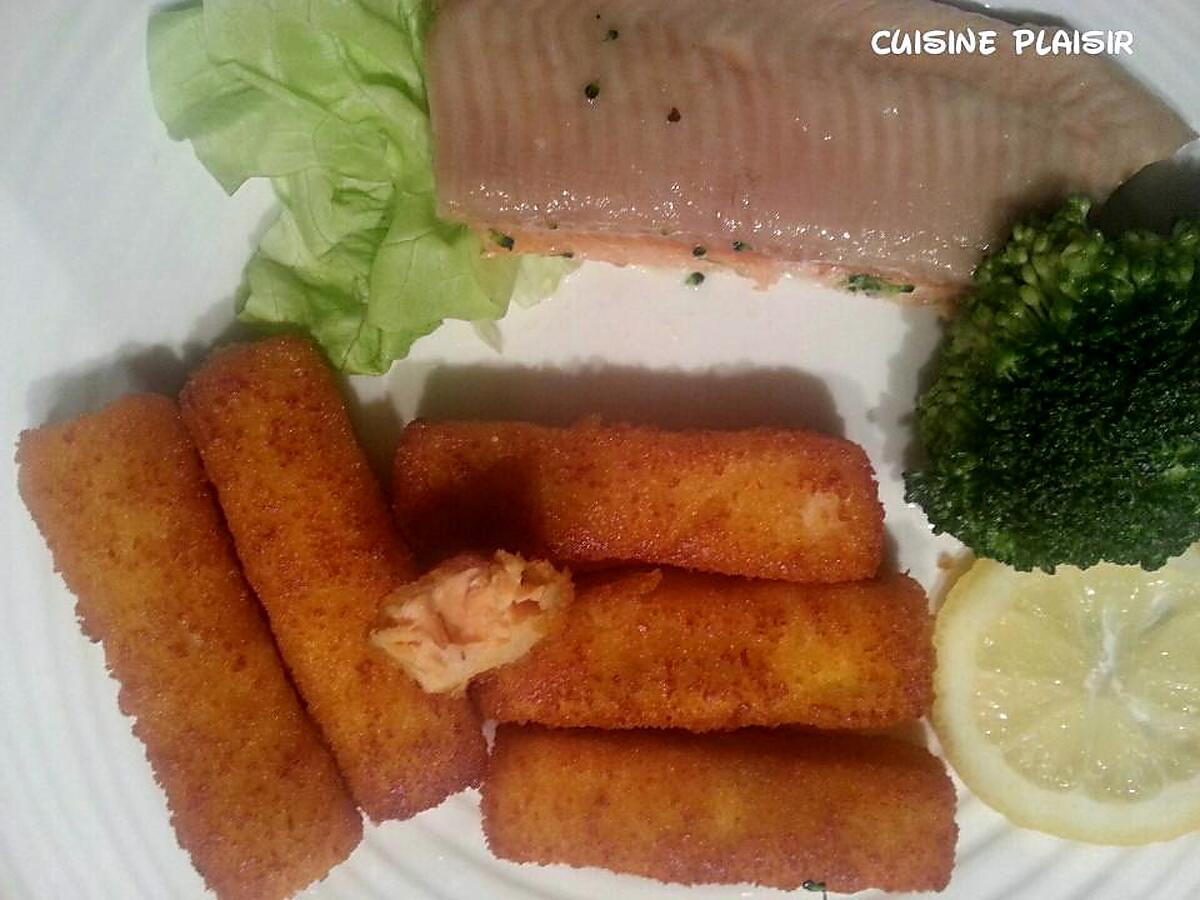 recette Croquettes de saumon