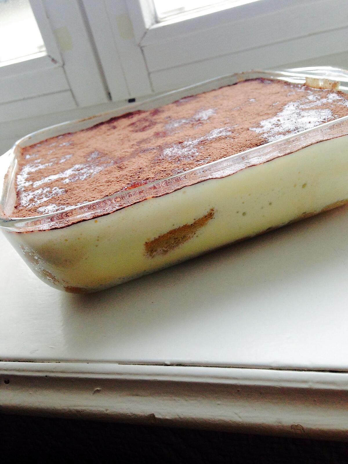 recette Tiramisu