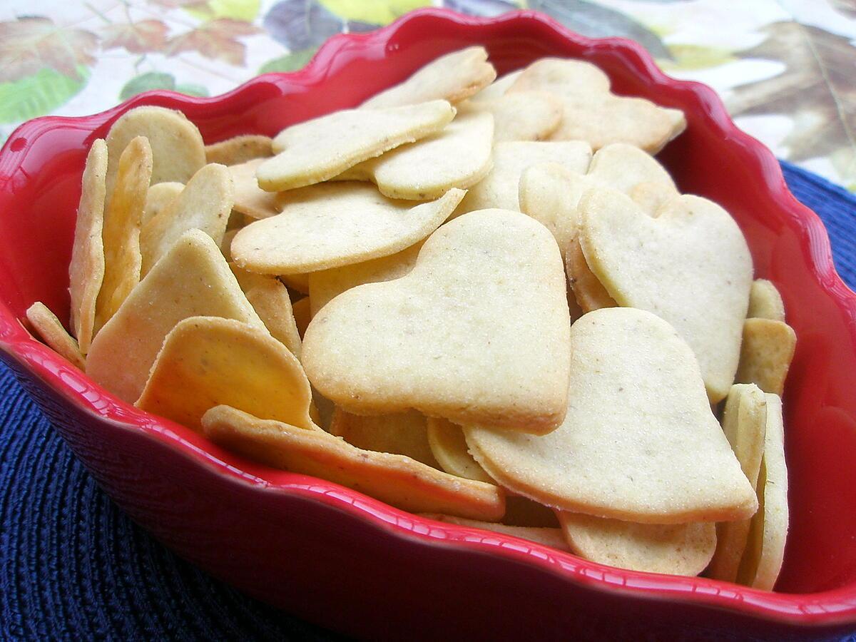 recette Pause thé avec de petits sablés au goût d'anis !