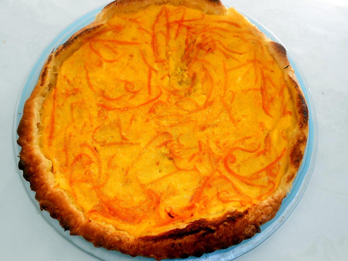 recette MA TARTE FINE A L'ORANGE