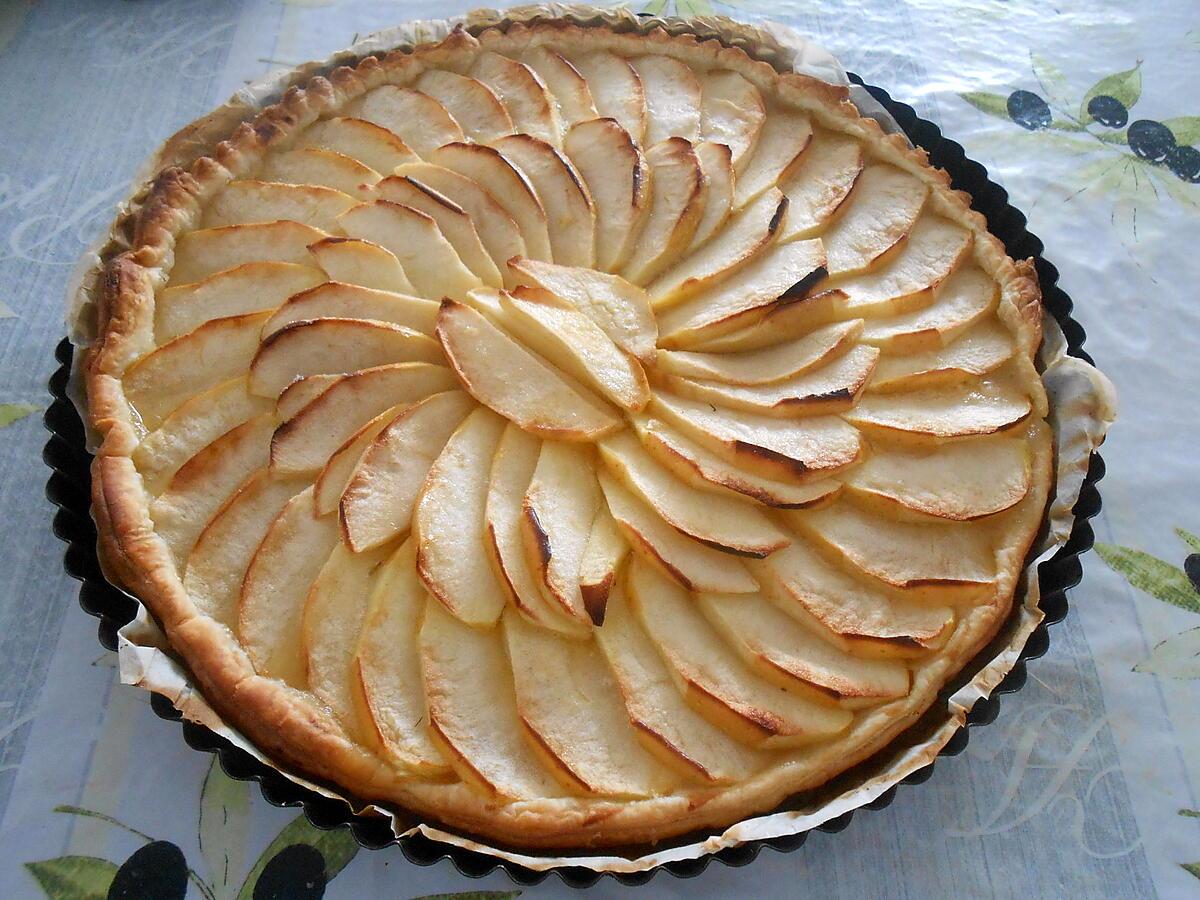 recette MA TARTE FINES AUX POMMES