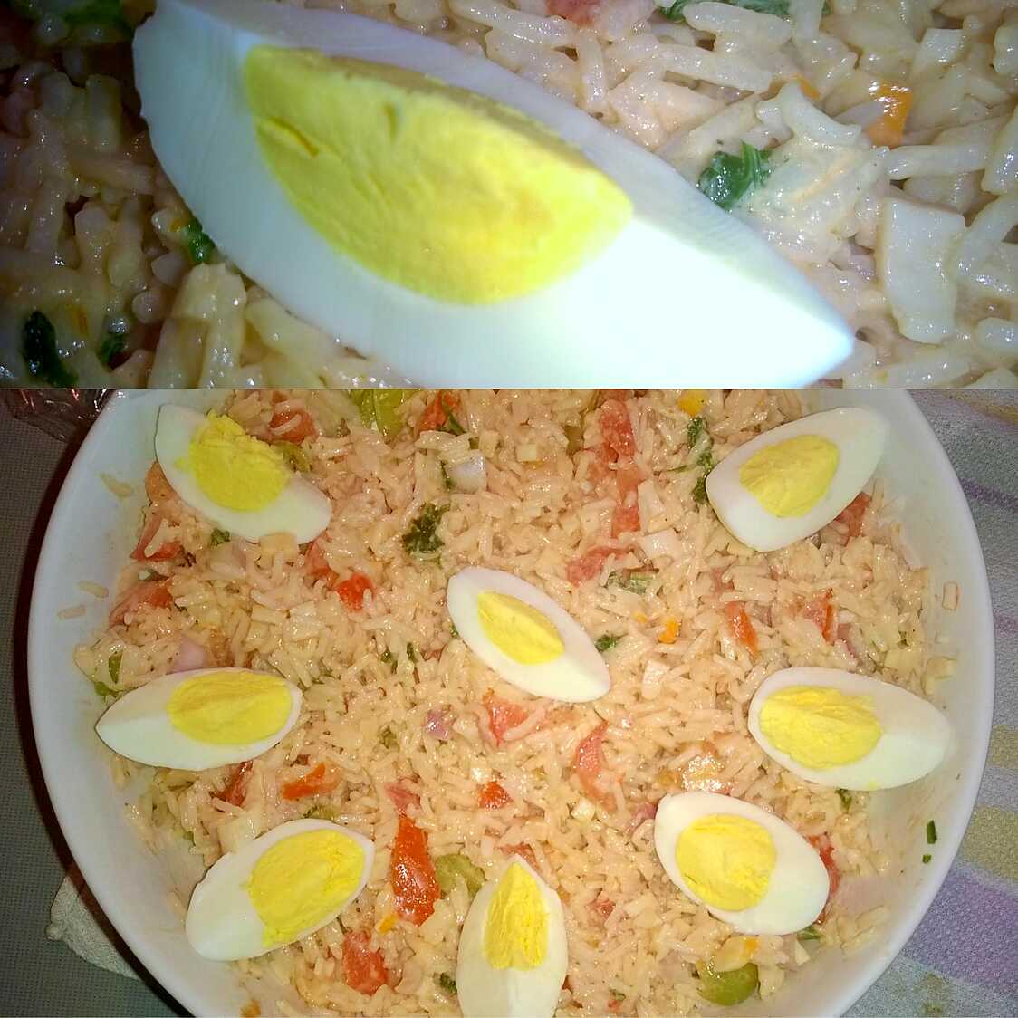 Recette de Salade de Riz au Surimi...... par santa