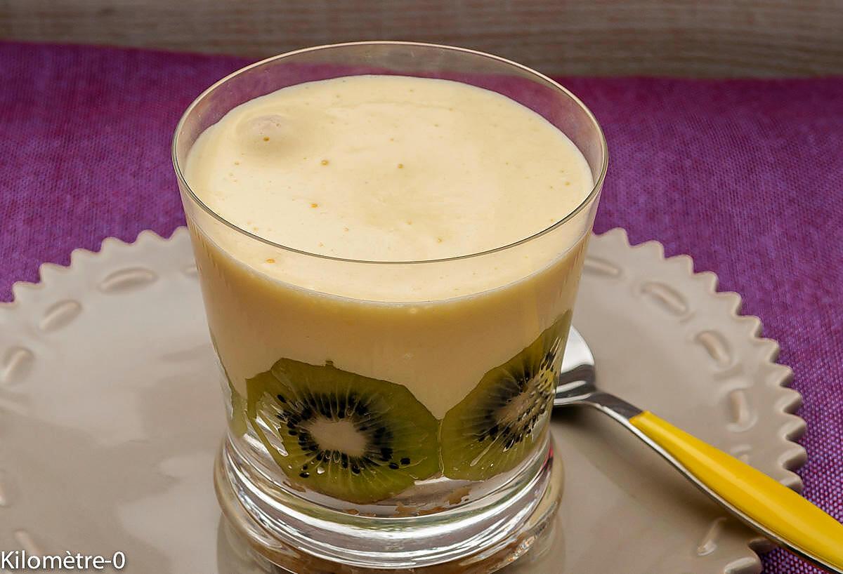 recette Tiramisu aux kiwis et limoncello