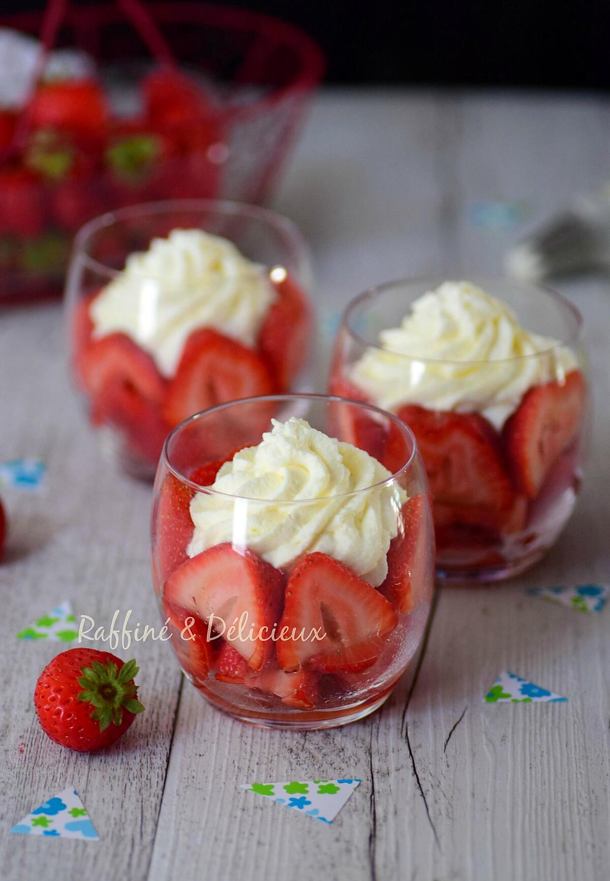 recette salade de fraises