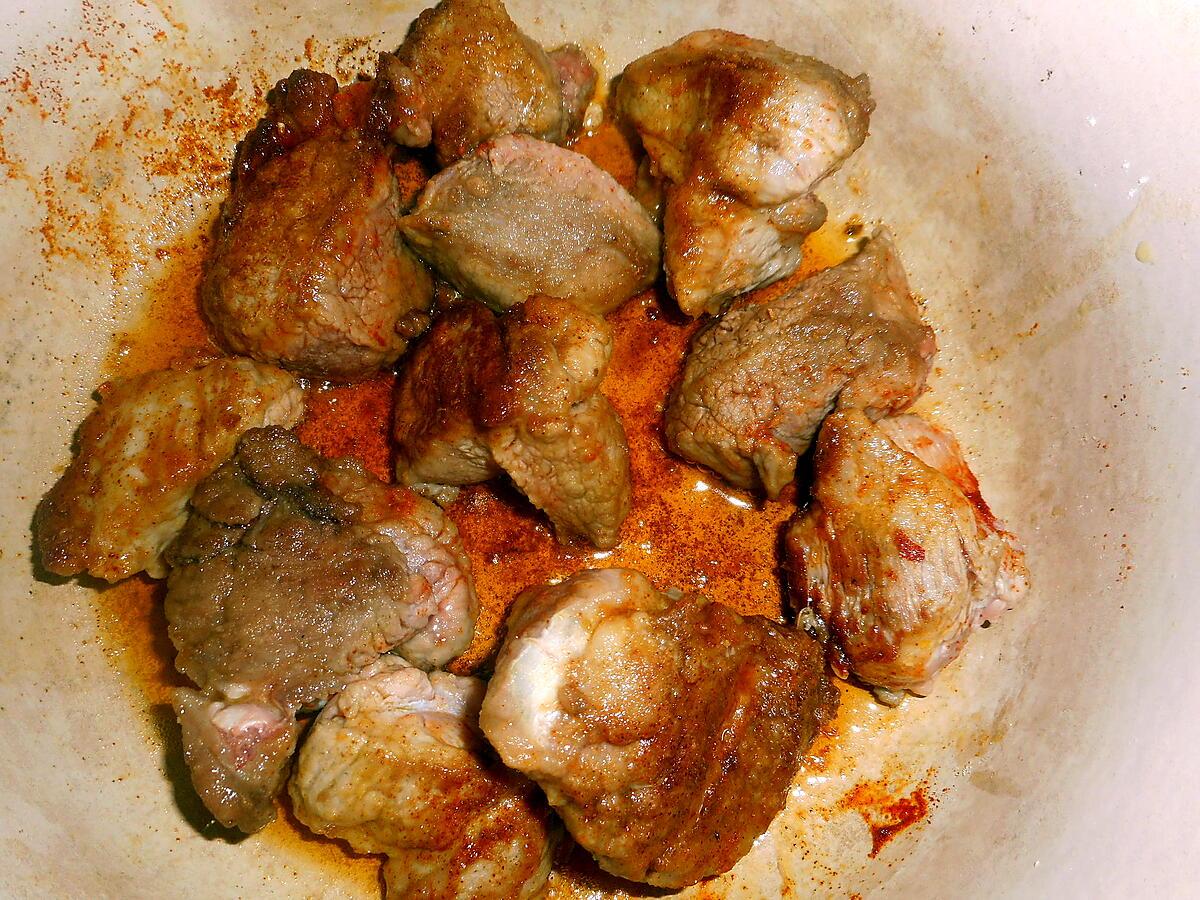 recette Sauté de veau marengo