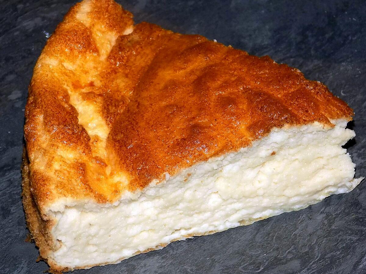 recette Tarte au fromage et cancoillotte (compatible dukan)
