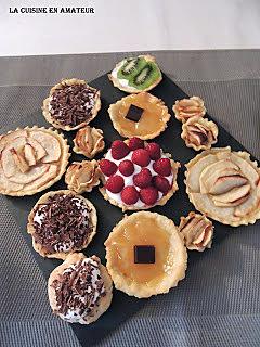 recette Mini tartelettes