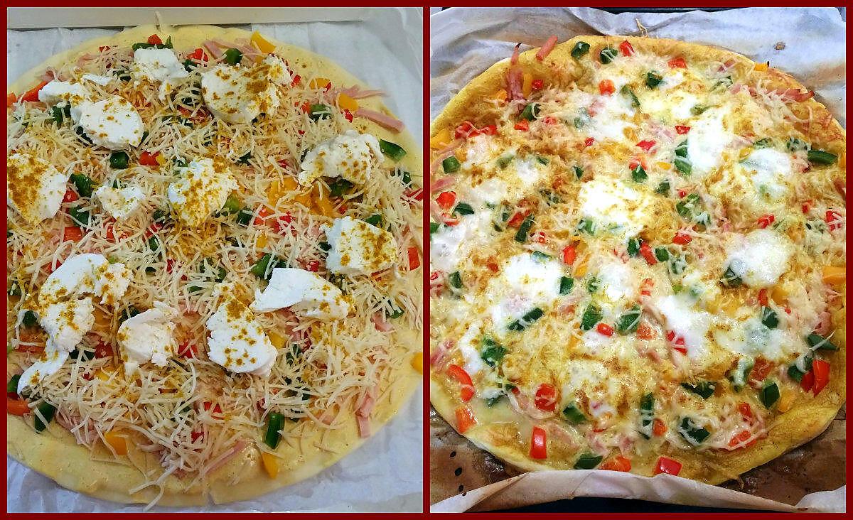 recette Pizza au curry