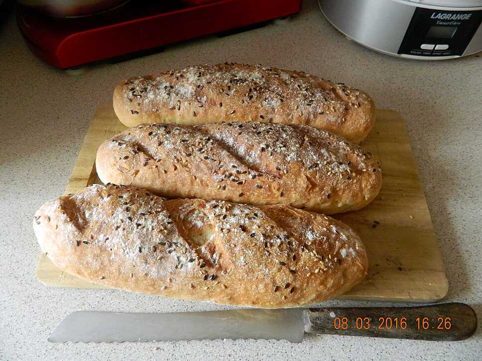 recette Baguettes de pain inratables