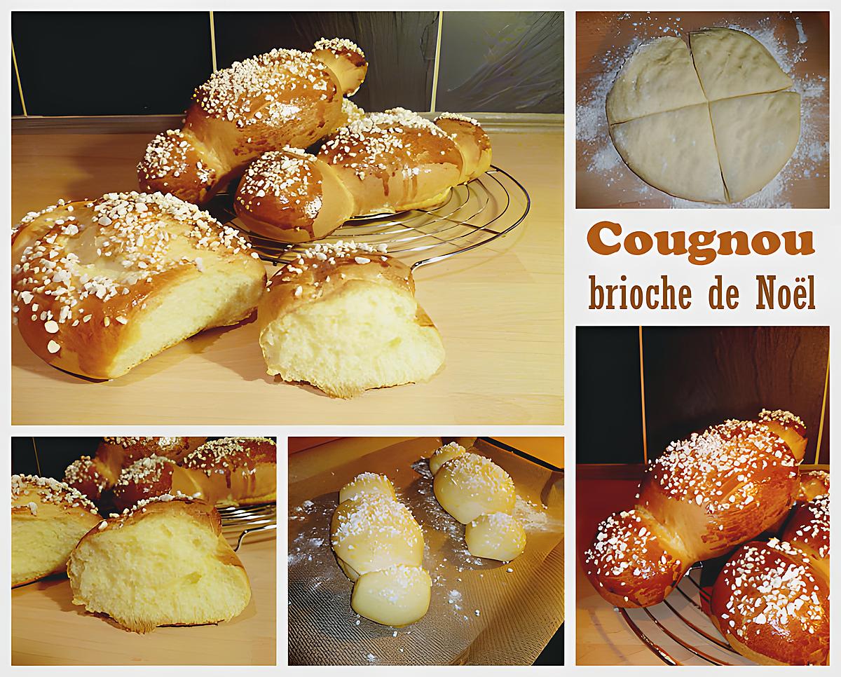 recette Cougnou (cougnole ou brioche de Noël)