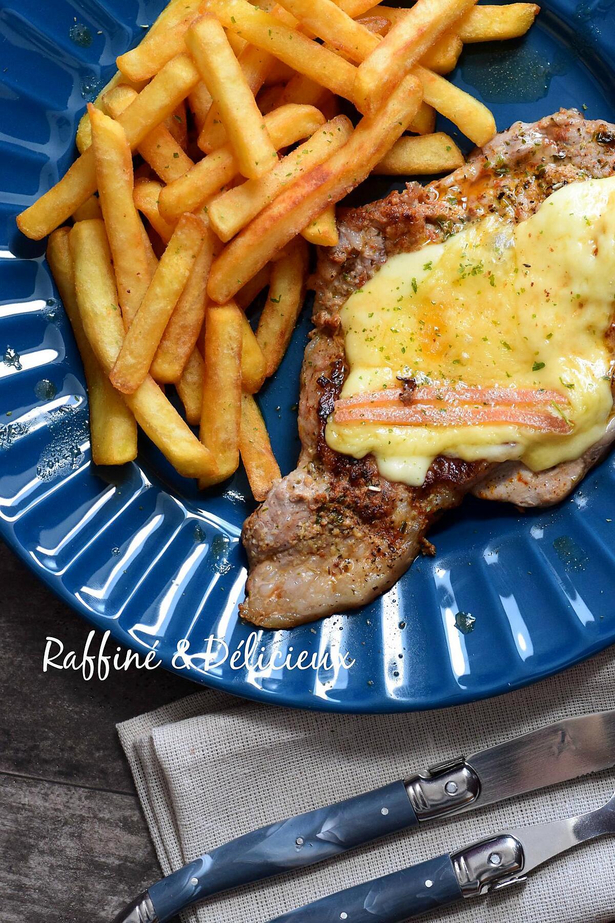 recette Côtes de veau au fromage à raclette